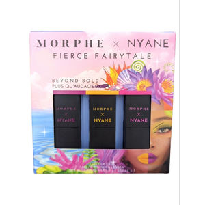 Morphe x Nyane BEYOND BOLD Fierce Fairytale Lipstick Trio Authentic New In Box